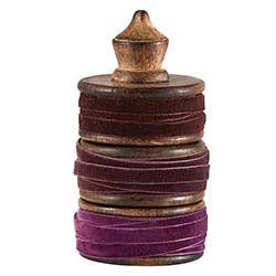 Party SuppliesAubergine Velvet Trio Spindle