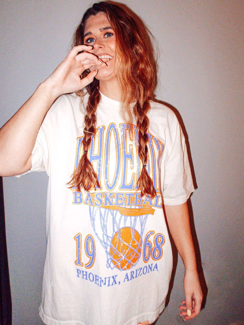 T - Shirt90's Vintage Phoenix Basketball Oversized Tee