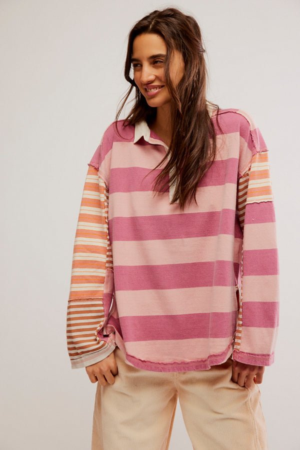 Free People TopASTER STRIPE TEE