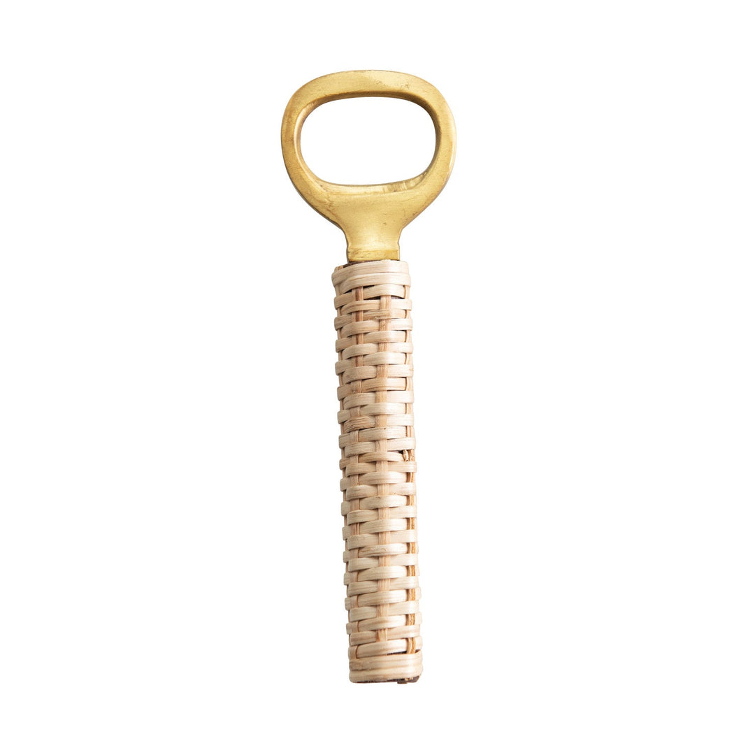 Bottle OpenerBamboo Wrapped Handle Opener