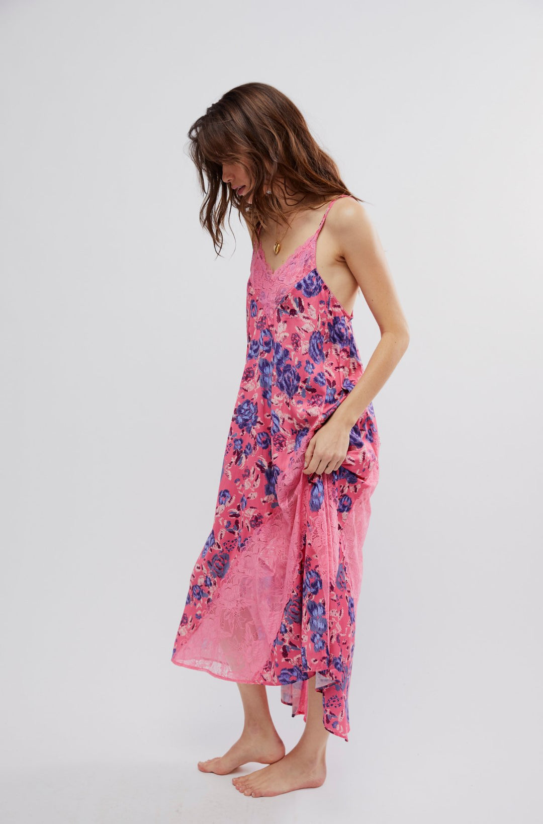 Free People Slip DressFirst Date Printed Maxi Slip | Free People