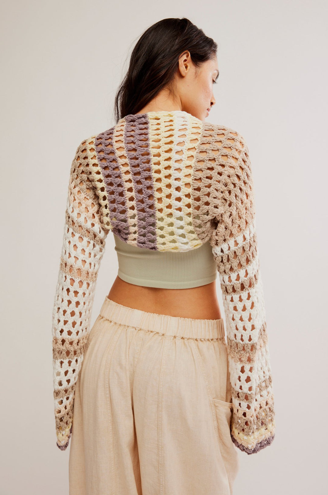 Free People SweaterGia Crochet Shrug | Free People