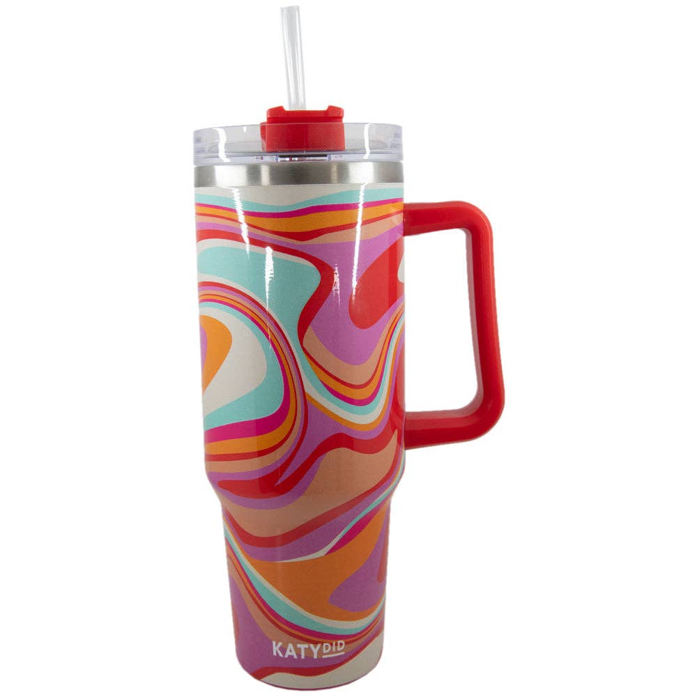 Groovy Swirl 40oz Tumbler