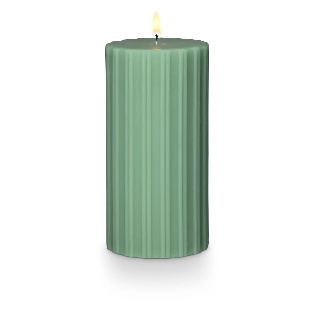 CandleHinoki Sage Medium Fragranced Pillar Candle