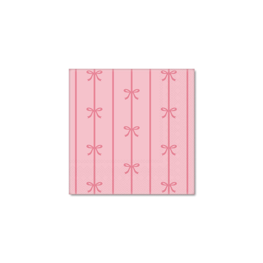 NapkinsPink Petal Bow Napkins