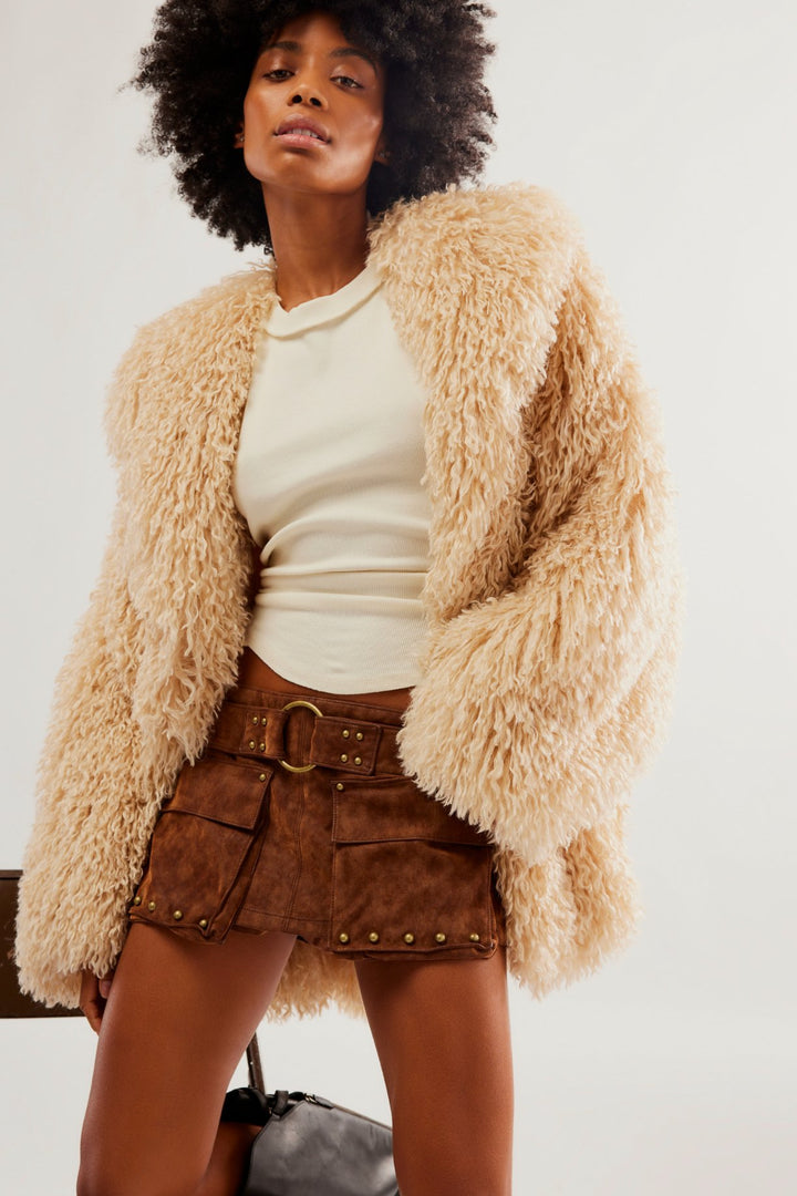 SkortsSuede Micro Mini Skort | Free People