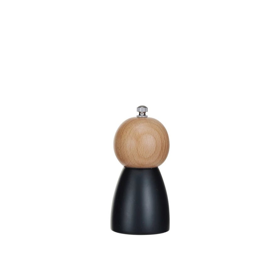 Salt and Pepper ShakerTwo - Tone Rubberwood Salt/Pepper Mill Small