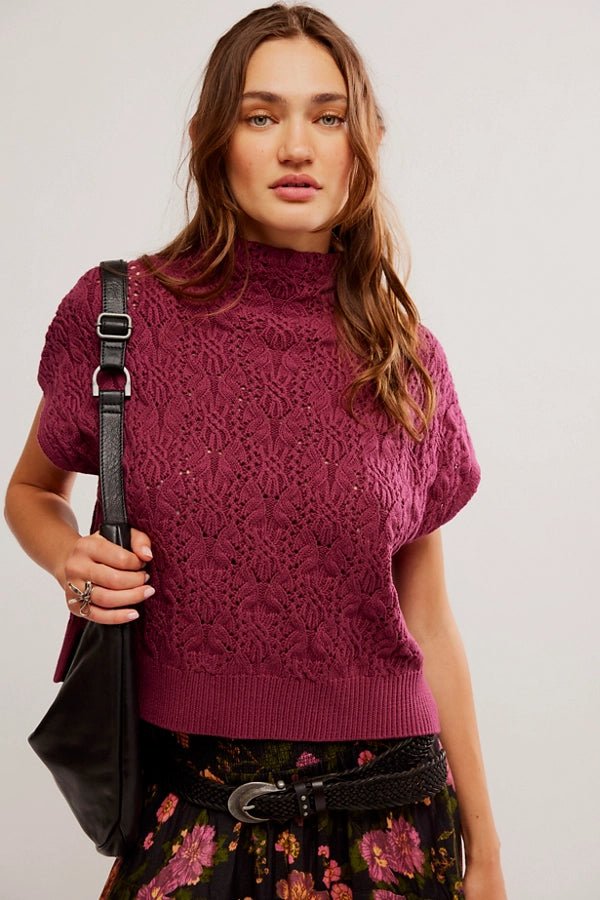 SweaterVICKIE MOCK NECK SWEATER