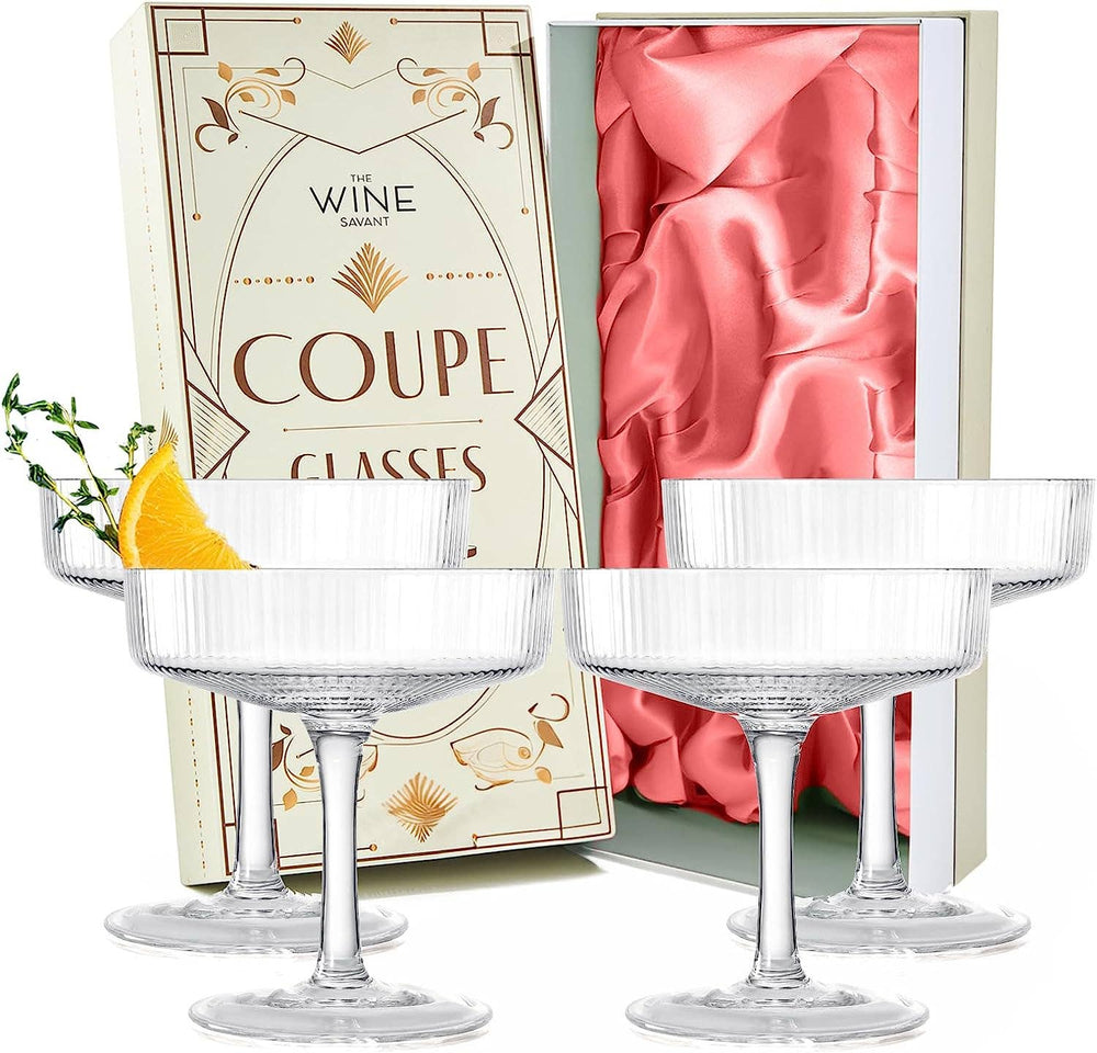 DrinkwareArt Deco Coupe Glasses | 4