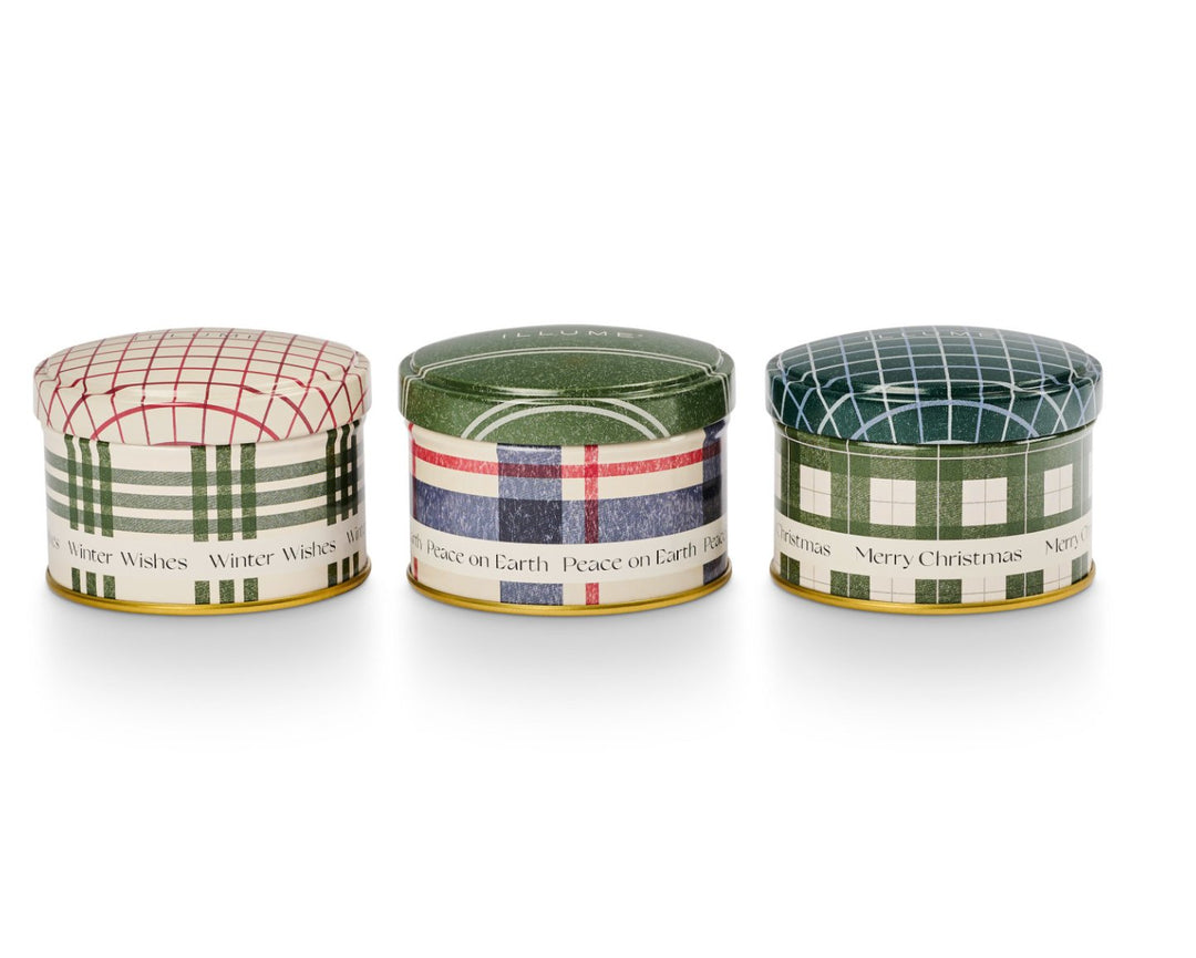 Candle SetBalsam & Cedar Noble Holiday Tin Trio Gift Set