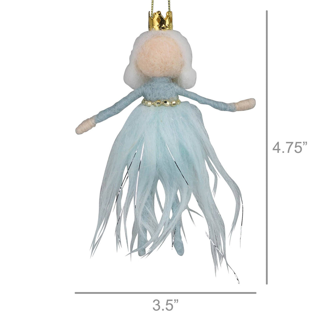 Christmas OrnamentBlue Fairy Felt Ornament