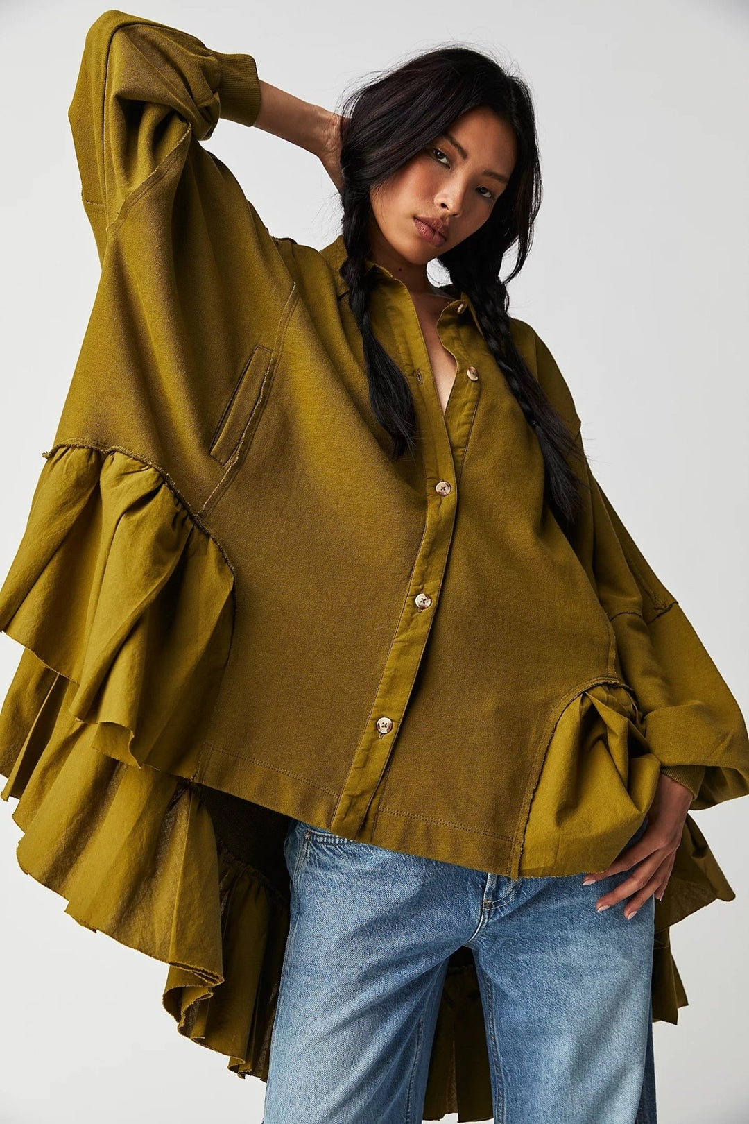 SweatshirtButtondown Sweatshirt | Free People