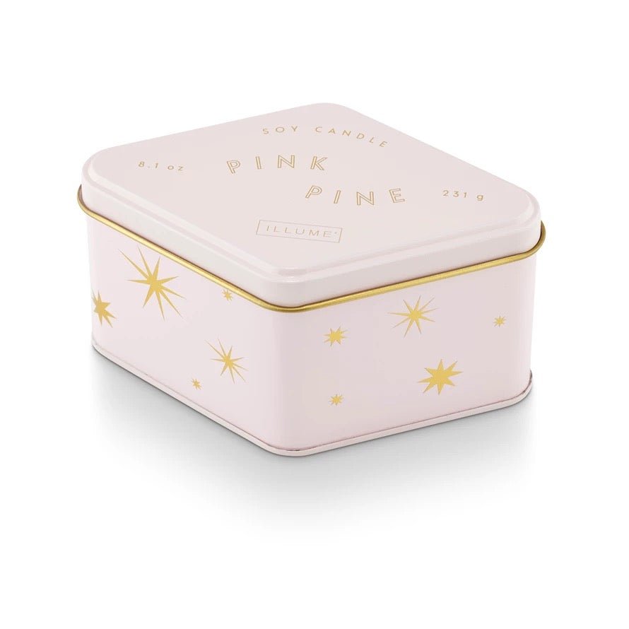 Fa La Lovely Diamond Tin Candle