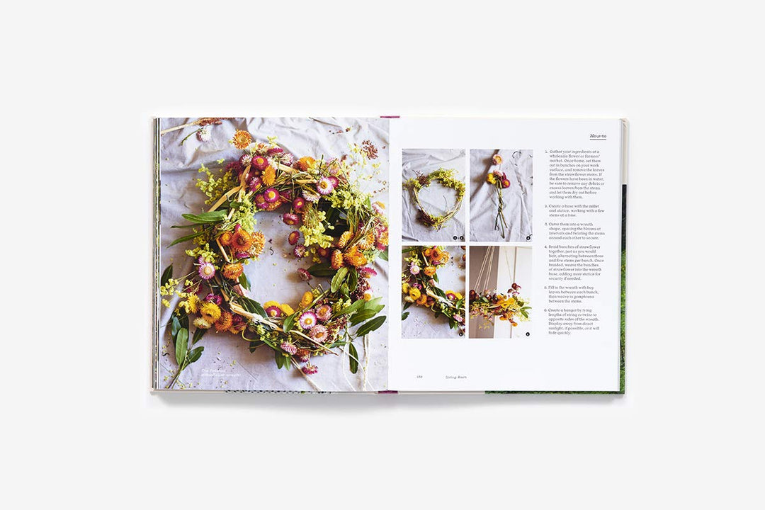 BooksField, Flower, Vase: Arranging and Crafting with Seasonal and Wild Blooms