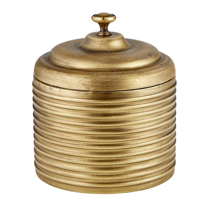 ContainersGold Metal Pot