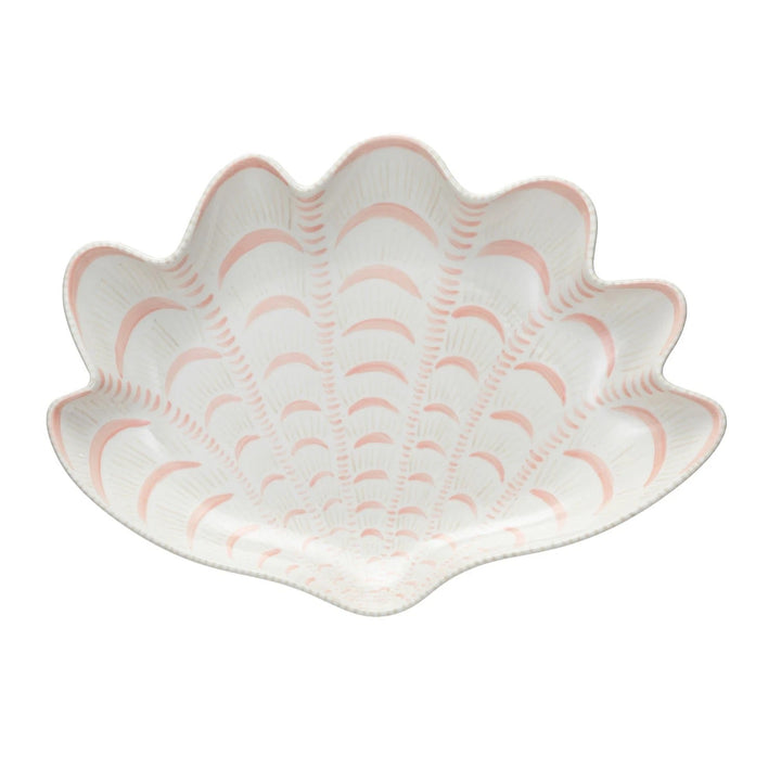 PlatesHand-Painted Shell Stoneware Plate