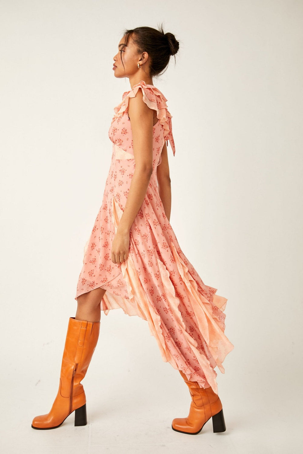 Free People Maxi DressJOAQUIN DRESS / PEACH COMBO