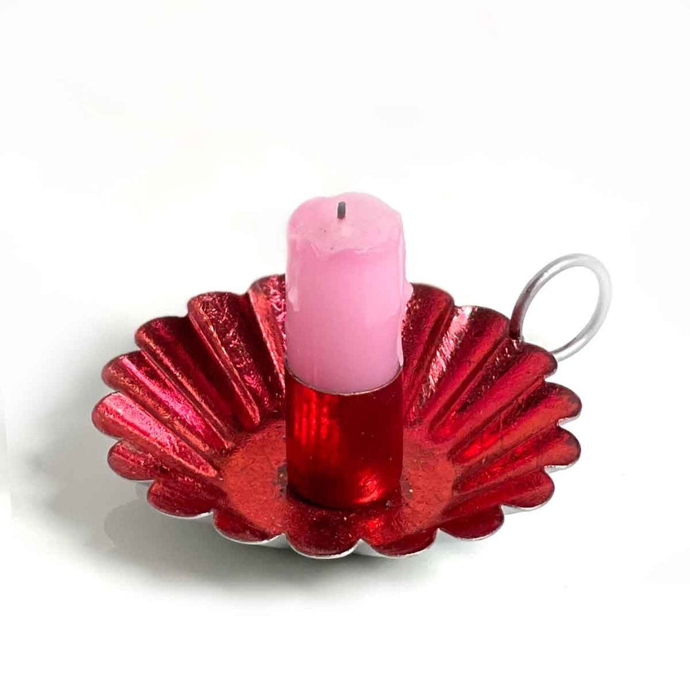 Christmas Candle HolderKerzenhalter Metallic Sparkle Holder