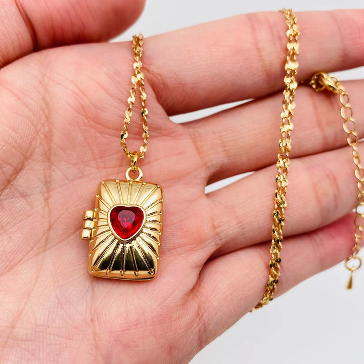 Locket NecklaceLover Locket Necklace