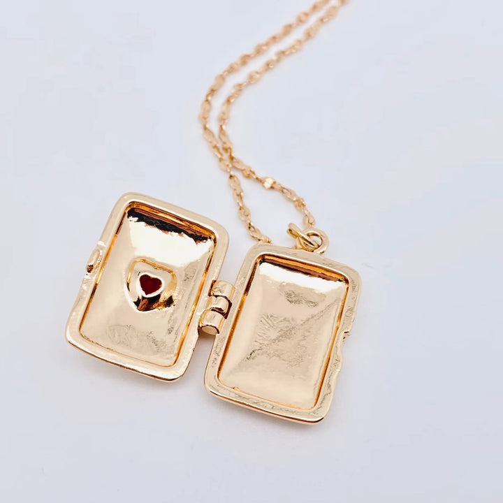 Locket NecklaceLover Locket Necklace