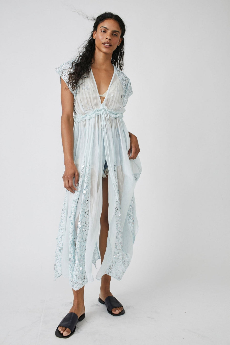 Free People DressMake A Splash Embellished Dress | Free People