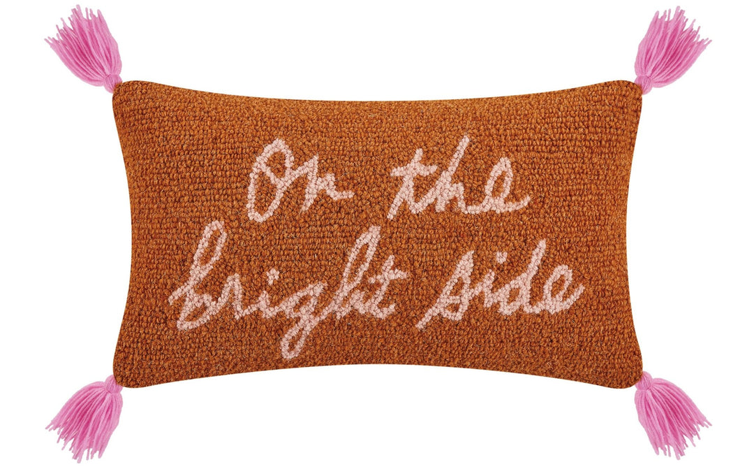 Home DecorOn The Bright Side Hook Pillow