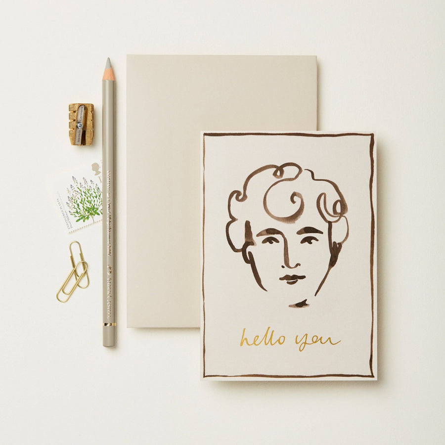 CardsPortrait 'Hello You' Card