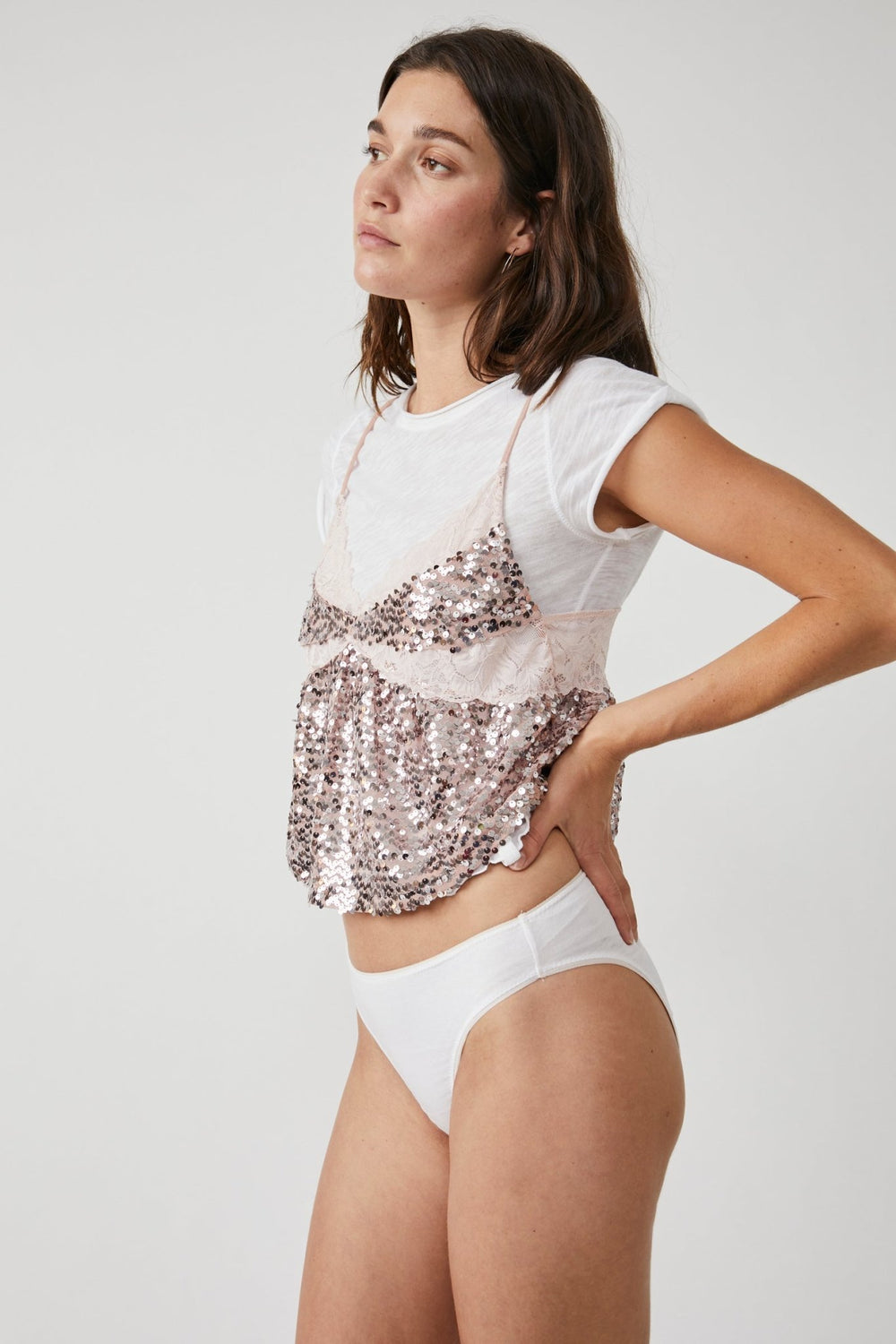 Free People TopRight Rhythm Sequin Cami | Free People
