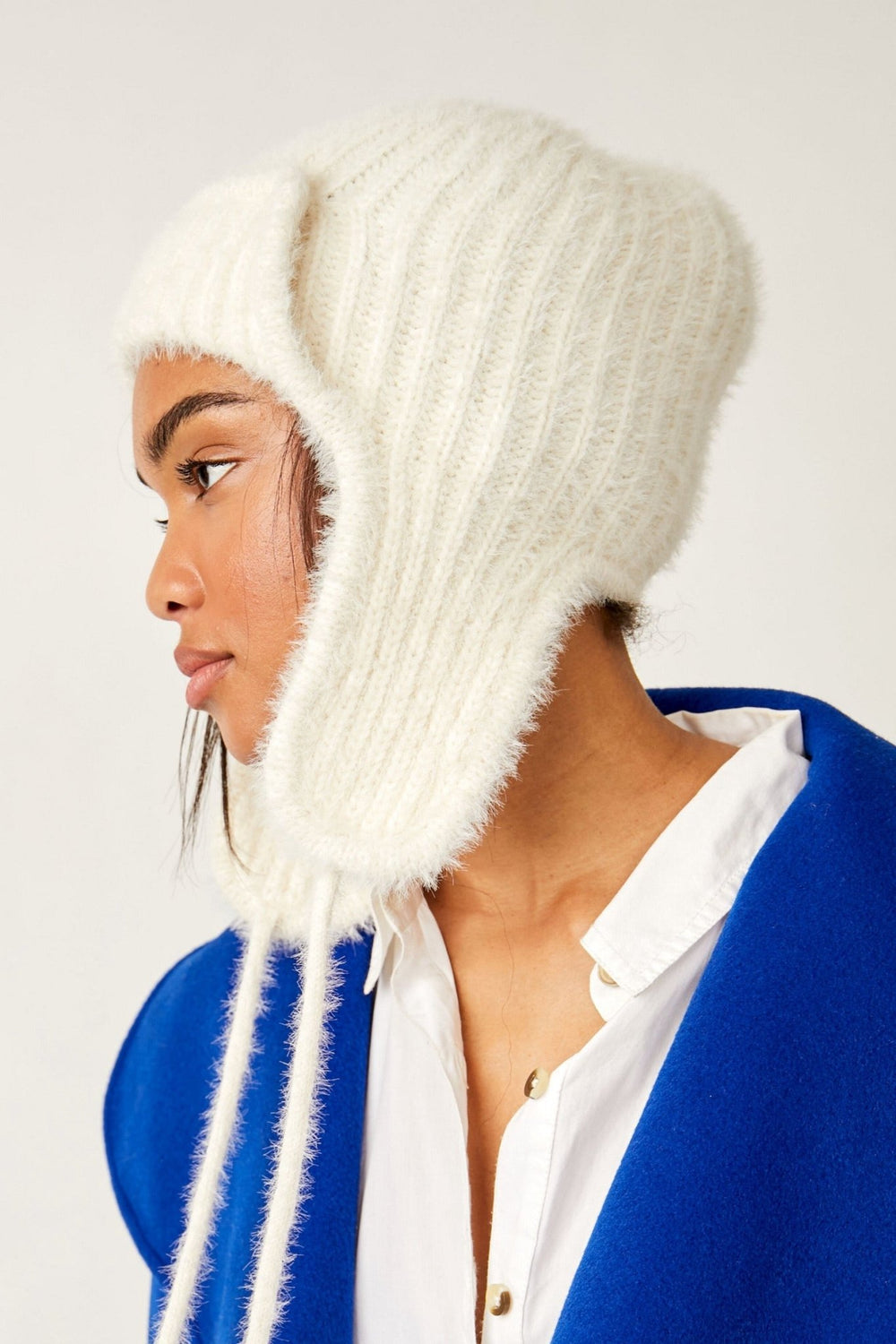 HatTimber Fuzzy Knit Trapper | Free People