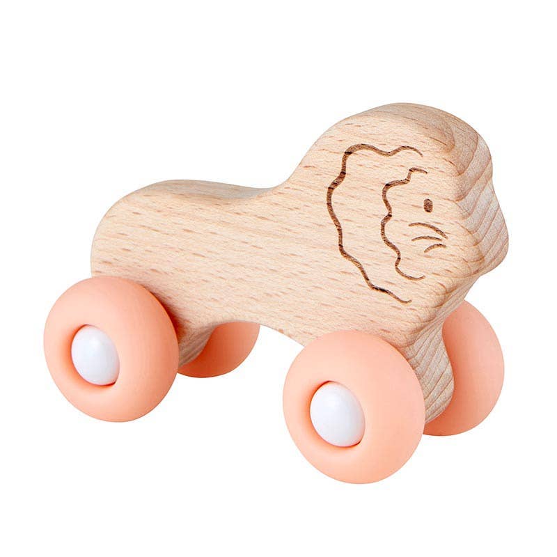 Kids ToysWood + Silicone Baby Toy